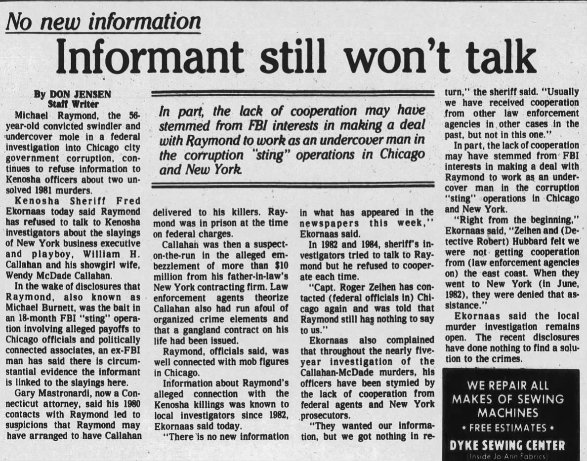 Kenosha News (Kenosha, Wisconsin) · 16 Jan 1986, Thu · Page 6